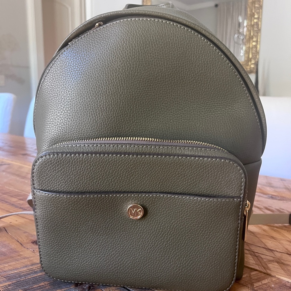 Michael Kors Olive Backpack